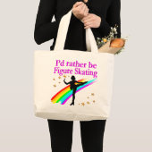LIEVER KUNSTSCHAATSEN GROTE TOTE BAG (Voorkant (product))