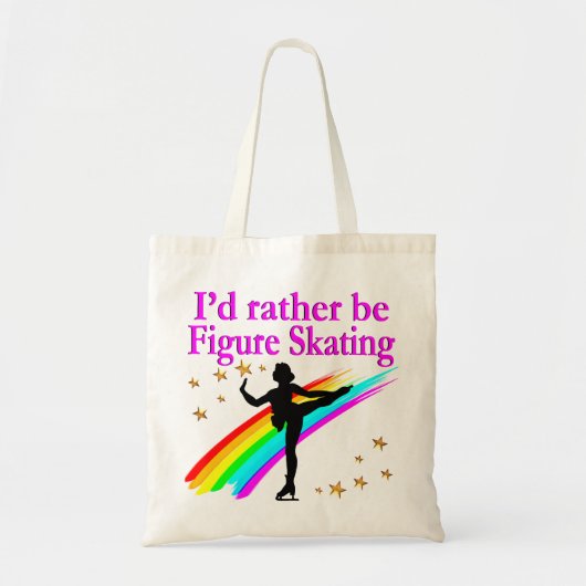 LIEVER KUNSTSCHAATSEN TOTE BAG (Voorkant)