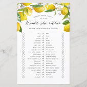 liever Lemon Vrijgezellenfeest Games? (Voorkant)