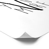 Liever Meer Hart Zachte Romantische Stijl Poster (Hoek)