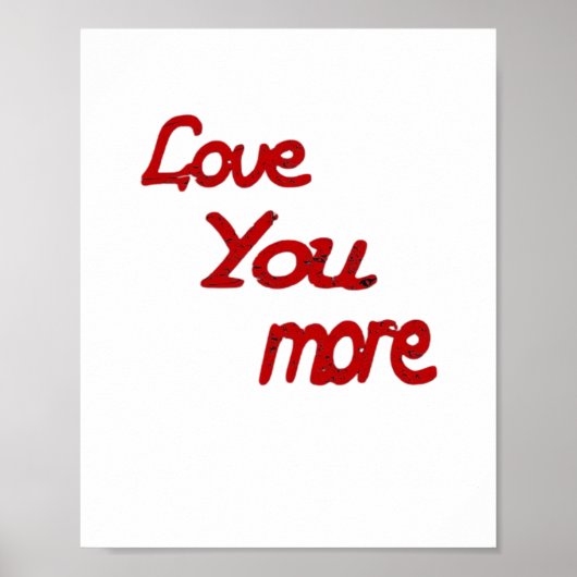 Liever Meer Kalm Romantische Sfeer Poster (Voorkant)