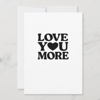 Liever Meer Vet Hart Typografie Valentijnsdag Feestdagenkaart