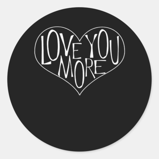 Liever Met Verfijnde Esthetiek Ronde Sticker (Voorkant)