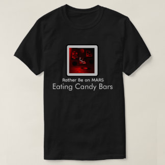 "Liever op Mars" Skullnskin Graphics T-shirt van J