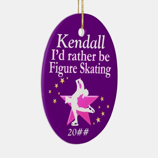 LIEVER SCHAATSEN GEPERSONALISEERD ORNAMENT (Rechts)