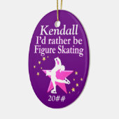 LIEVER SCHAATSEN GEPERSONALISEERD ORNAMENT (Links)