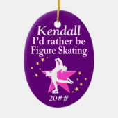LIEVER SCHAATSEN GEPERSONALISEERD ORNAMENT (Voorkant)