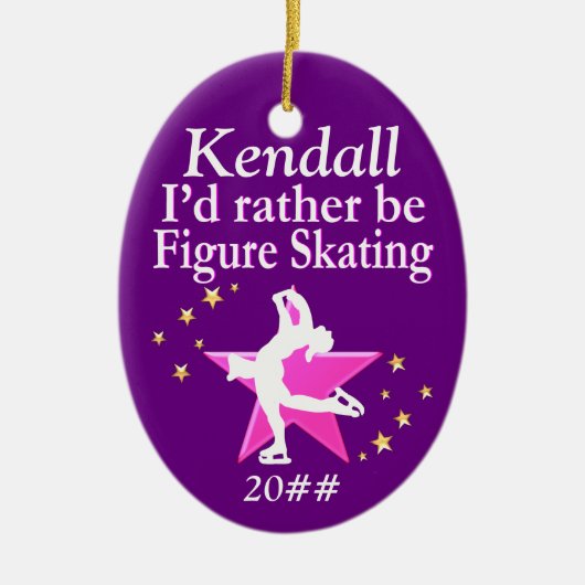 LIEVER SCHAATSEN GEPERSONALISEERD ORNAMENT (Voorkant)