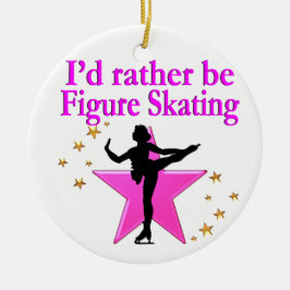 LIEVER SCHAATSEN KERAMISCH ORNAMENT