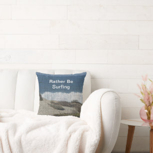 Liever surfen Ocean Beach Travel Surfer Kussen