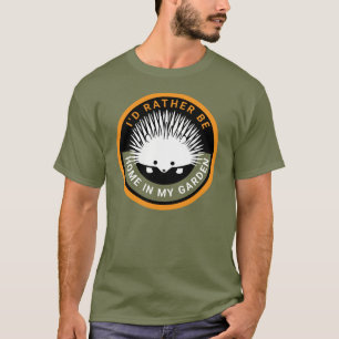 Liever Thuis in mijn tuin Schattigee egel T-shirt
