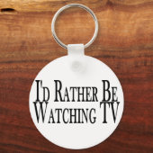 Liever tv kijken sleutelhanger (Voorkant)