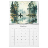 Liever Vissen Waterverf Muurkalenders (2026) Kalender (Mar 2027)