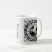 Liever Voetbal Spelen Koffiemok (Voorkant rechts)