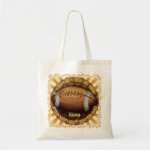 Liever voetbal spelen tote bag (Voorkant)