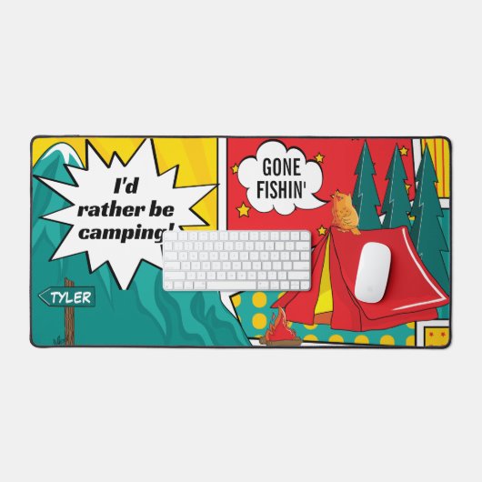 Liever zijn Camping Desk Mat (Keyboard & Muis)