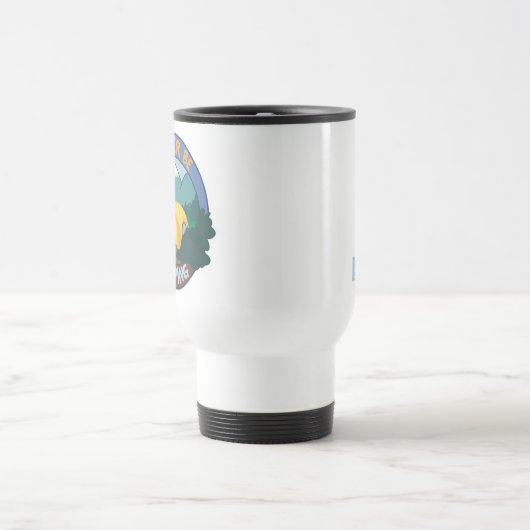 Liever zijn Camping Traveller / pendelaar Mok (Center)