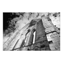 Lieverd Abbey, Schotland Foto print