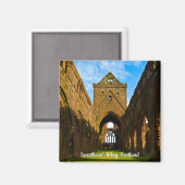 Lieverd Abbey, Schotland Magnet (Voorkant / Achterkant)