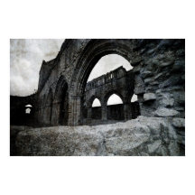 Lieverd Abbey - Schotland - Poster