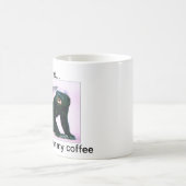 Lieverd Badger, nog niet.. laat me mijn koffie afm Koffiemok (Center)