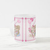 Lieverd Beren Matglas Koffiemok (Voorkant links)