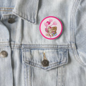Lieverd Beren Ronde Button 5,7 Cm (In situ)