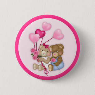 Lieverd Beren Ronde Button 5,7 Cm