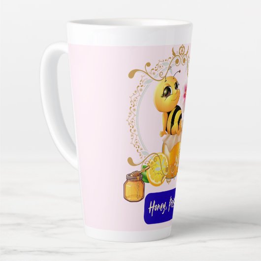 Lieverd, bij latte mok (Linkerhoek)