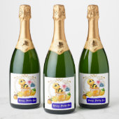 Lieverd, bij sparkling wijnetiket (Flessen)