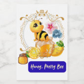 Lieverd,  bij wijn etiket (Enkel label)