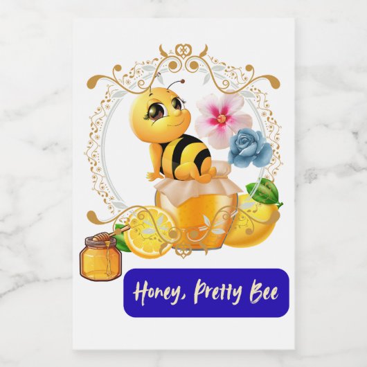 Lieverd,  bij wijn etiket (Enkel label)