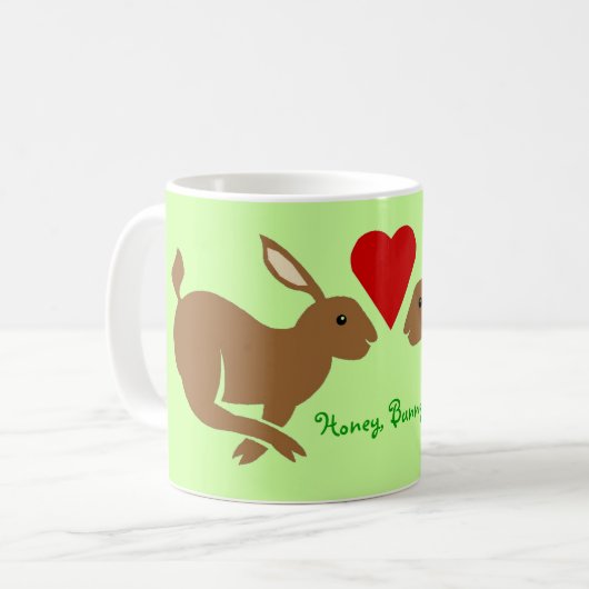 Lieverd, Bunny? Koffiemok (Voorkant links)