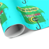 Lieverd dat ik je zo veel mis. cadeaupapier (Rol Hoek)