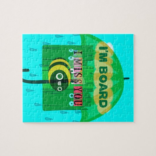 Lieverd dat ik je zo veel mis. legpuzzel (Horizontaal)