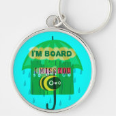 Lieverd dat ik je zo veel mis. sleutelhanger (Voorkant)