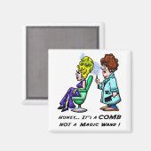 Lieverd... het is een kam magneet (Voorkant / Achterkant)