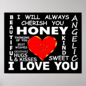 Lieverd, ik hou van je poster (Voorkant)