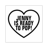 Lieverd, klaar om te Poppen Rubberstempel (Afrduk)