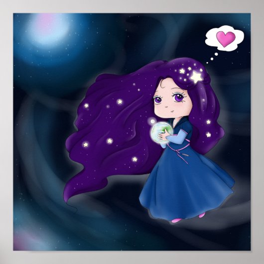 Lieverd meisje poster (Voorkant)