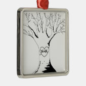 "Lieverd" Metalen Ornament (Rechts)