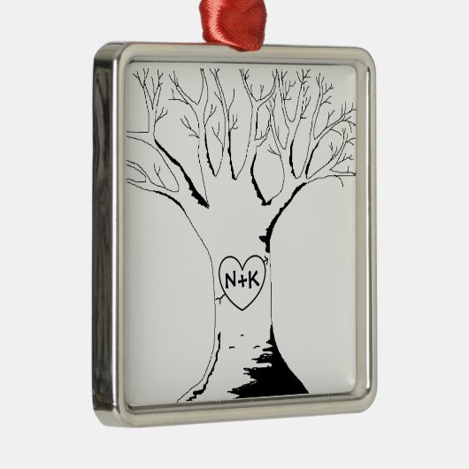 "Lieverd" Metalen Ornament (Rechts)