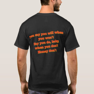 Lieverd, niet t-shirt