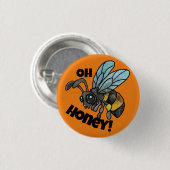 Lieverd! Schattigee bij Ronde Button 3,2 Cm (Voorkant /achterkant)