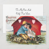  Lieverd Valentijn Flat Card Feestdagenkaart (Voorkant / Achterkant)