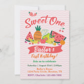 lieverd | Verjaardag fruitfeest Kaart (Voorkant)