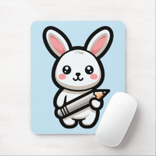 Lieverige Kawaii Konijn Muismat