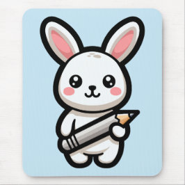 Lieverige Kawaii Konijn Muismat