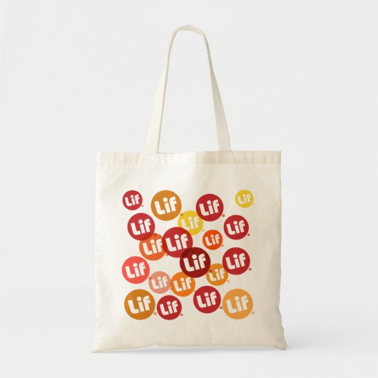 Lif. Bubbles. Tote Bag (Voorkant)