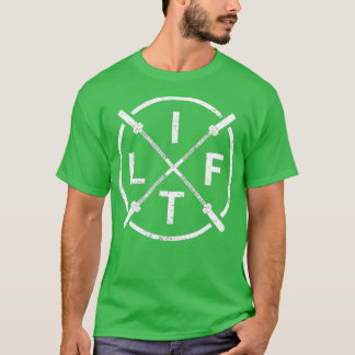 LIF Geschiktheid voor het wegtillen van gewichten T-shirt